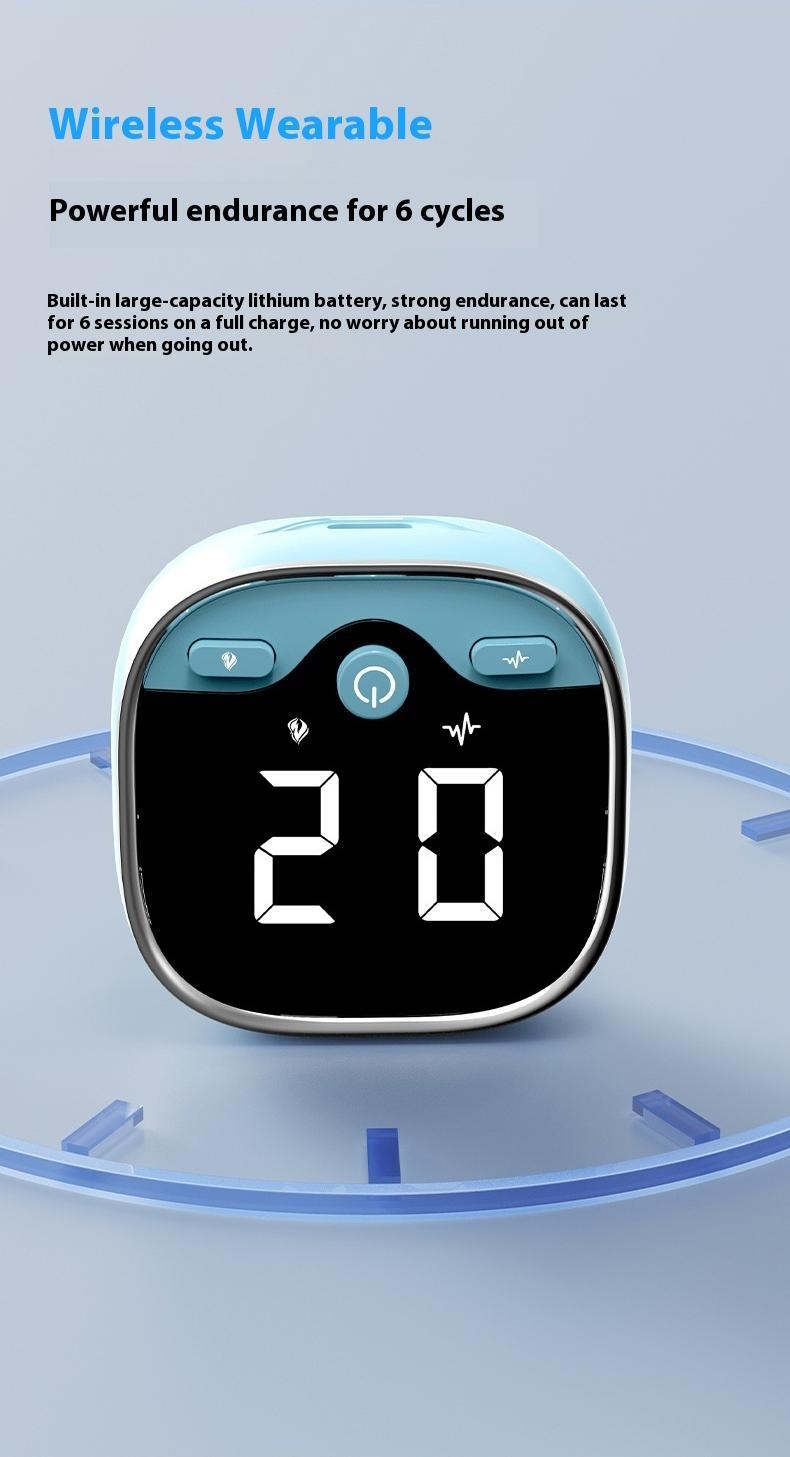 Electric Wrist Vibratory Massager with Heat Therapy for Hand Care Pain Relief, Lightweight 5 Massage Modes 9 Levels, Heated Cordless Rechargeable Hand Massage Wrap for Carpal Tunnel Arthritis Gamer, Portable Gift for Women Men Parents, Home Office Travel