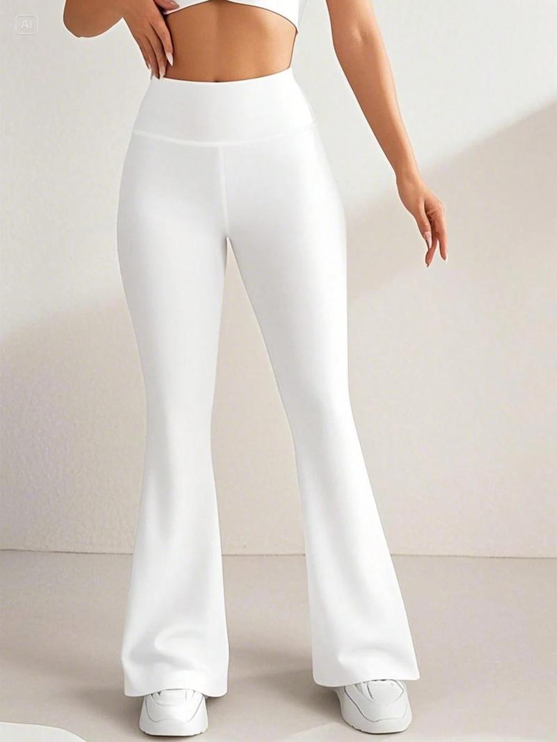 PETITE Slimming High-Rise Bootcut Leggings - Stretch Fabric, Flare Fit For Yoga & Fitness, Breathable Women's Gym Wear