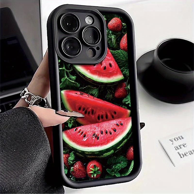 Phone case: Fresh Fruit Watermelon Strawberry Instagram Style Printed Phone Case for iPhone 17 E Air Pro ProMax iPhone16 15 14 Plus 13 12 Mini 11 X XS XR