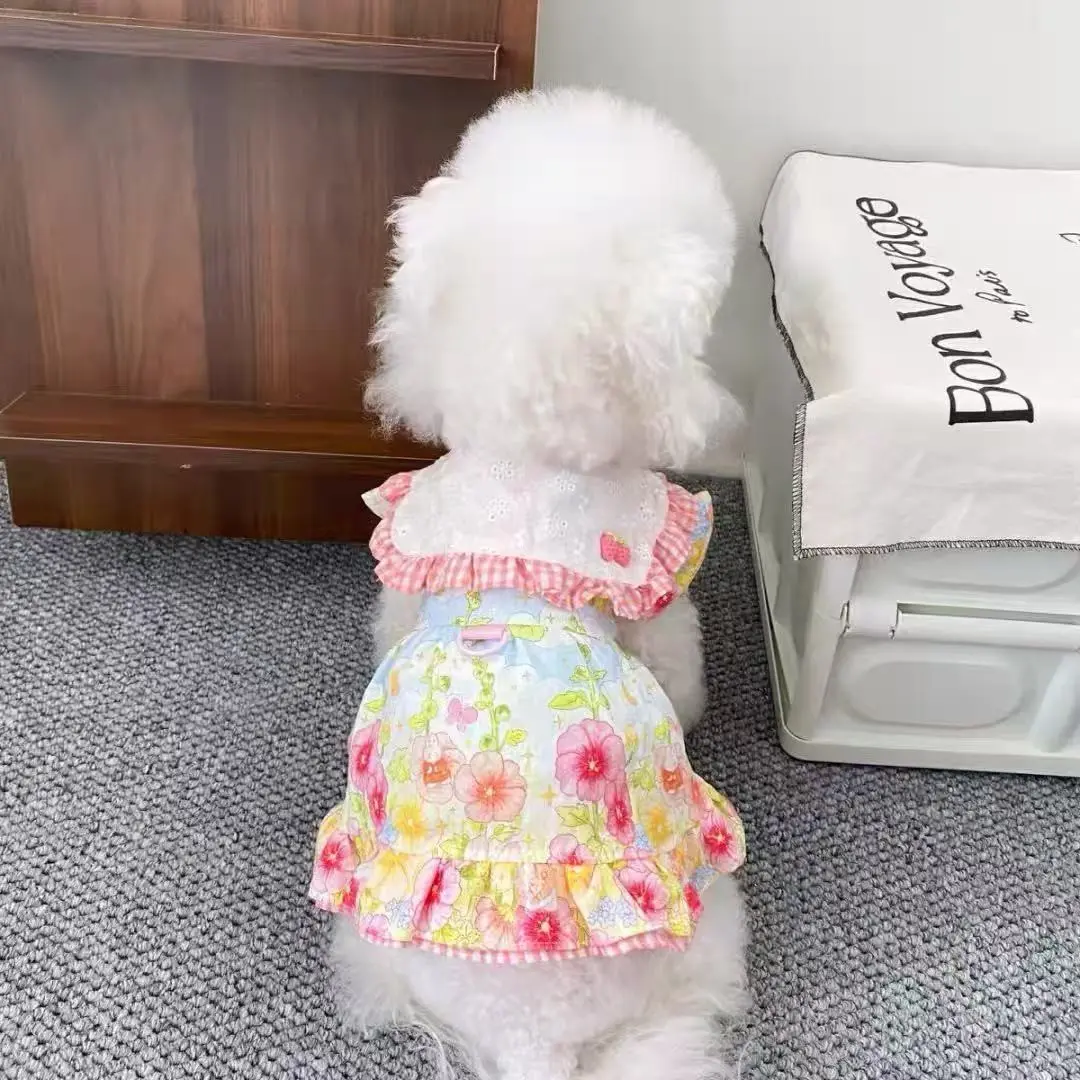 Cute Dog Triangle Dress, Options, Perfect for Outings, Stylish Pet Clothing, One Piece Design, Trendy Pet Fashion, Puppy Clothes