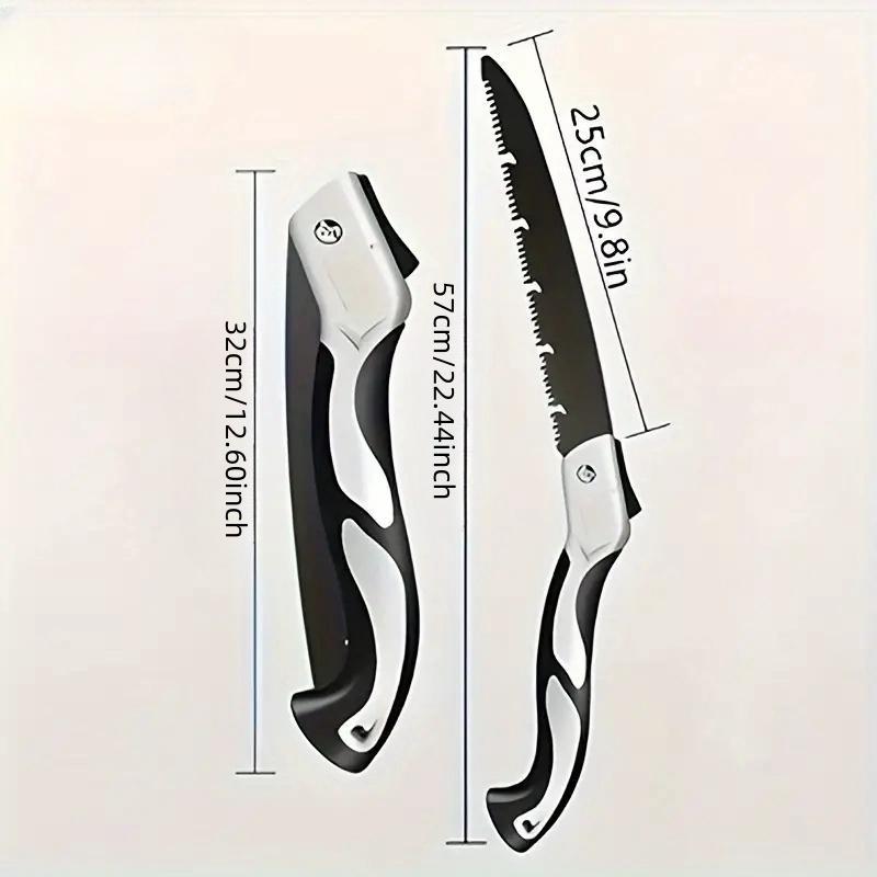 Foldable Hand Saw, Portable Mini Saw, Multifunctional Quick Folding Saw for Home Decoration, Gardening, Woodworking and Camping, Hand Tools, Saw Blades