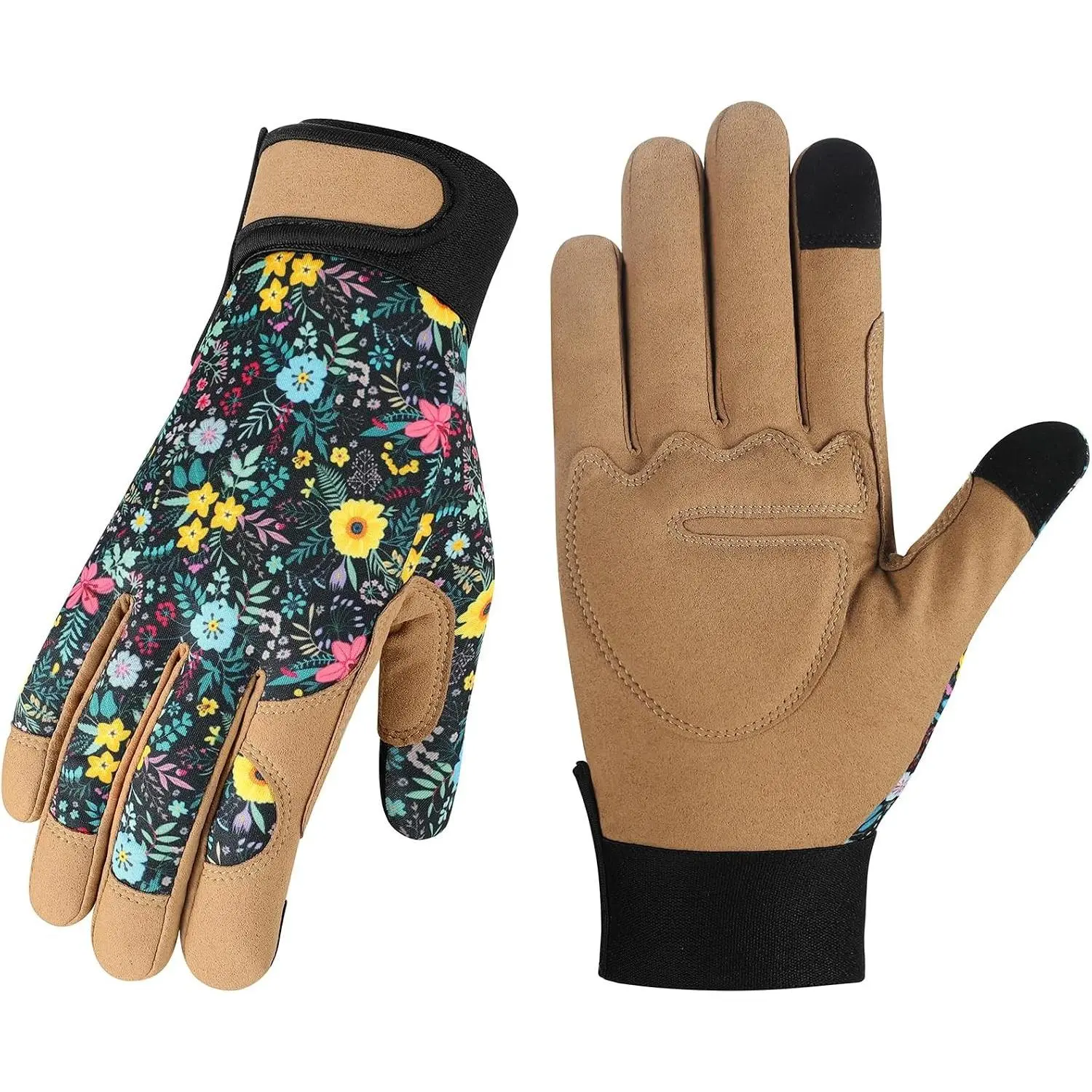 Gardening Gloves for Women, Thorn Proof Puncture Resistant Leather Garden Gloves, Breathable Working Gloves