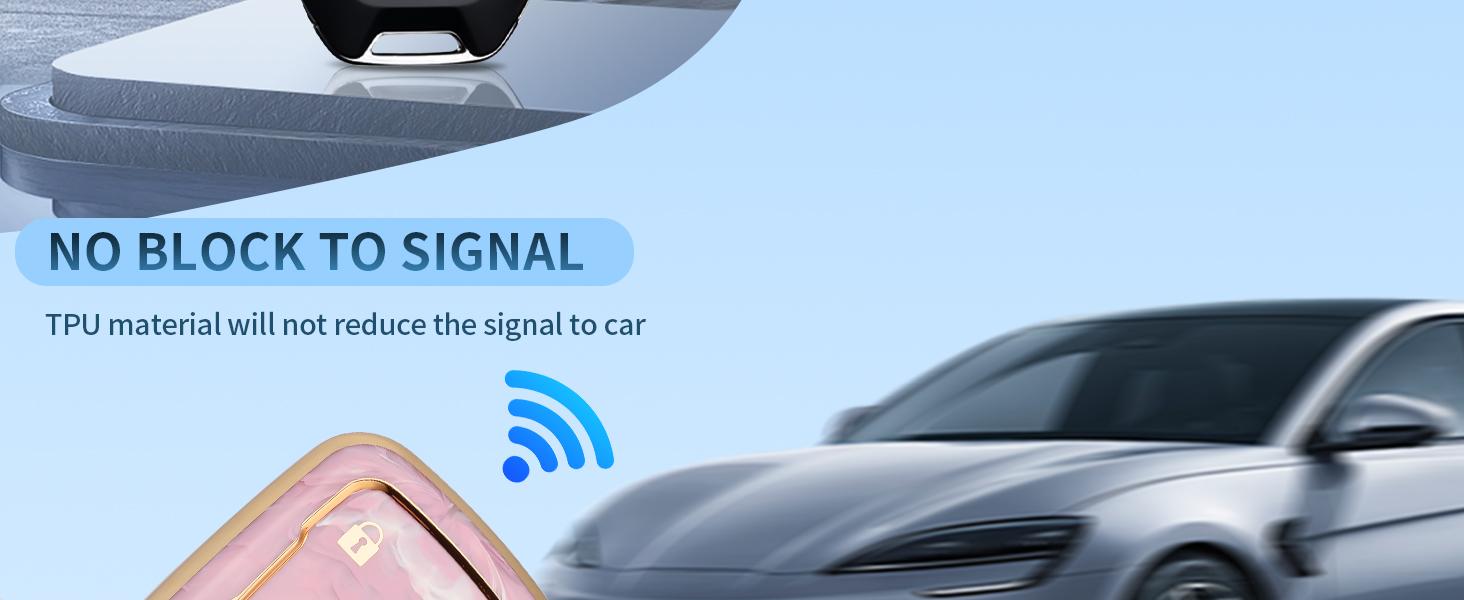 Key Fob Cover with keychain for GMC Yukon/Yukon XL Terrain Acadia Sierra Key Fob Case for Chevy Chevrolet Suburban Tahoe Car Accessories Smart 6 Buttons Key Protector, White