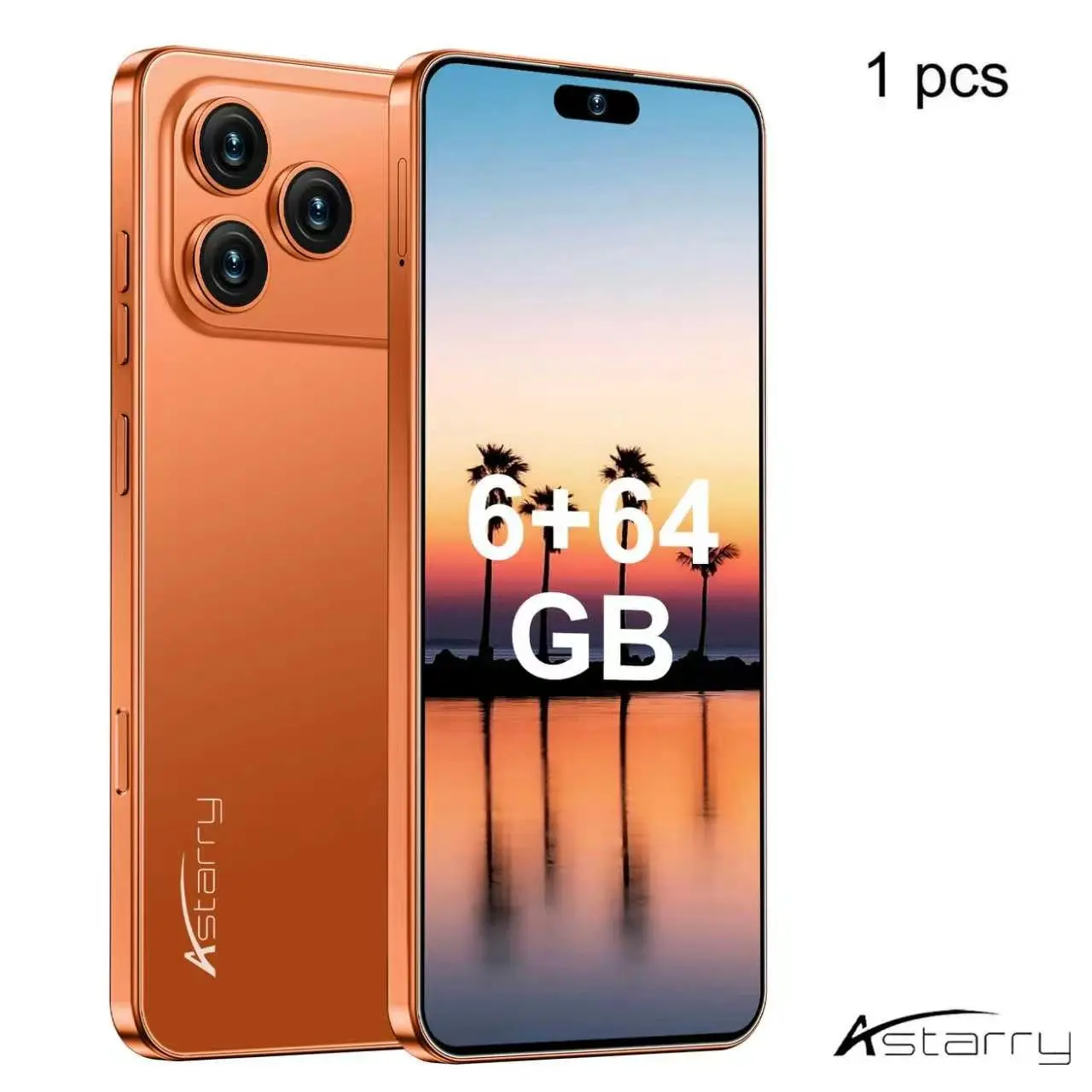 Astarry-17 Promax 6+64GB Smartphone, 6.93-Inch Dual Sim, 16+20mp Camera, 5000mah Battery, Octa-Core Cpu, 4g Network, Great Gift Choice