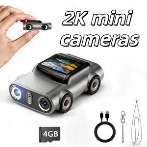 Mini Keychain Digital Camera, HD Video Recorder, 0.96 Inch Display, Flashlight, 21 Filters, Y2K Style, Free 4GB SD Card, Charging Cable Included