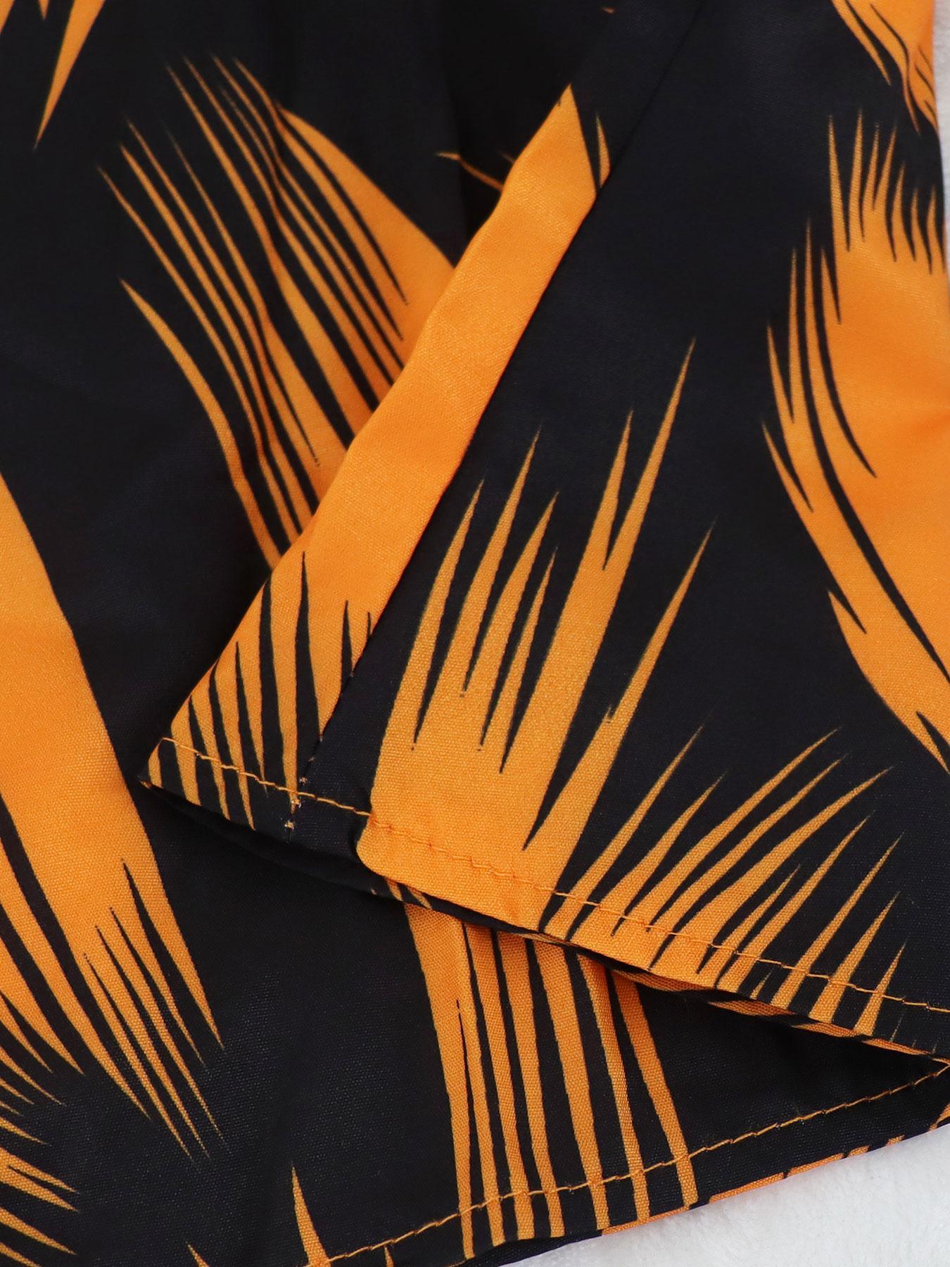 Plus Size Women's Two-Piece Set Short Skirt & Bubble Sleeves Blouse, High-Waisted Fitted Design, Casual All-Season Wear, Button-Front Style