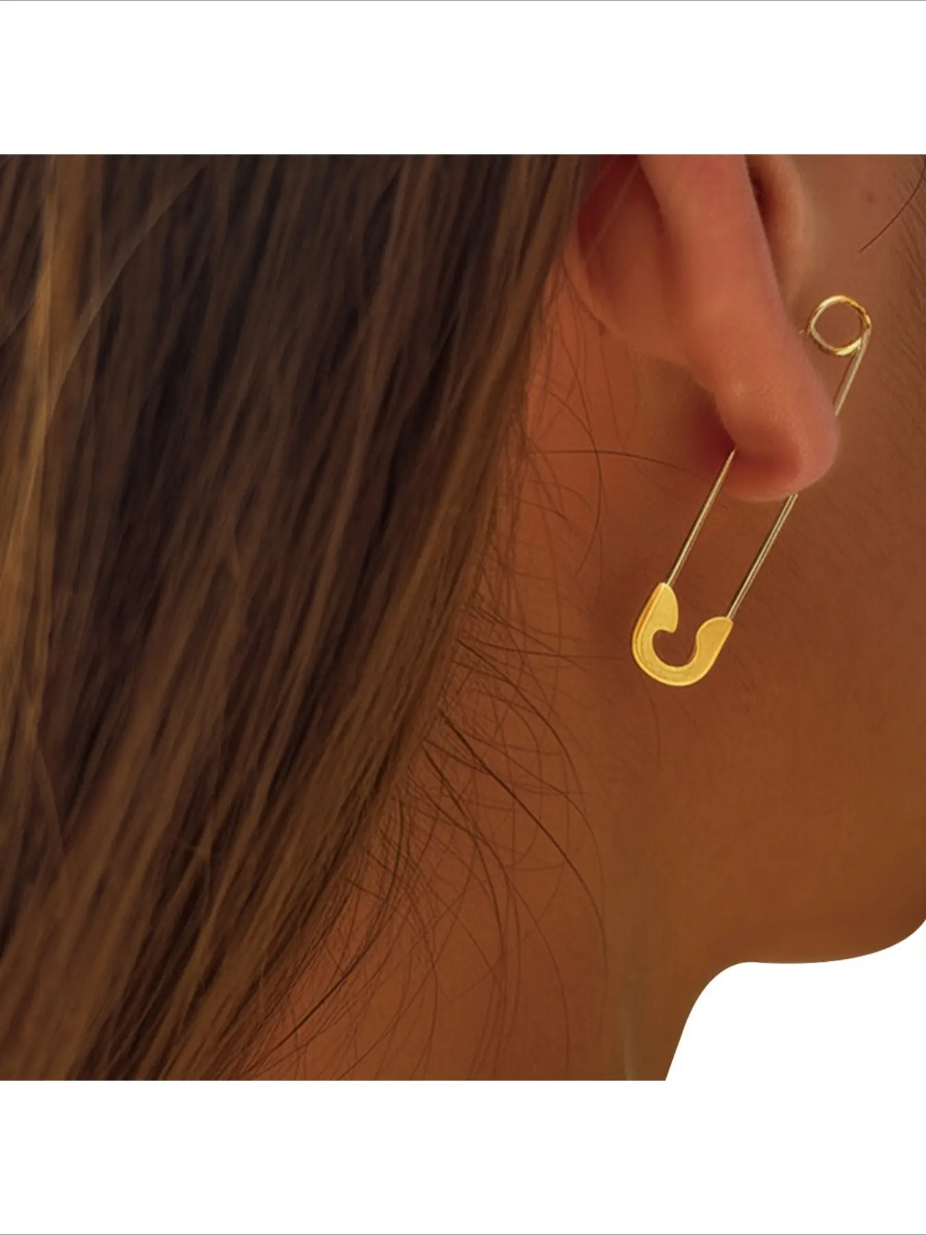 Hot Selling Unique Design Pin Style Stud Earrings Fashion Trendy Earrings Stylish Accessories for Women Casual Chic