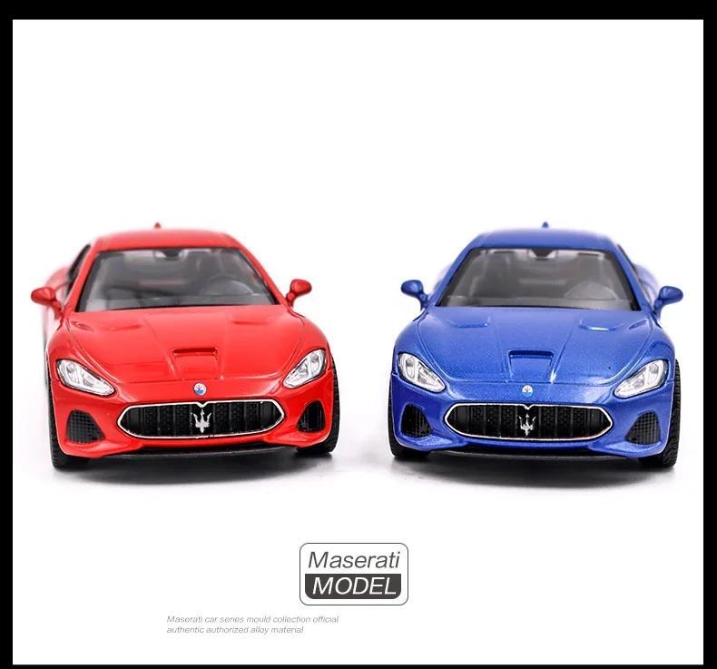 1:36 Maserati Gran Turismo MC High Simulation Exquisite Diecast Toy Vehicles Car Styling Alloy Car Model Toy Cars F38