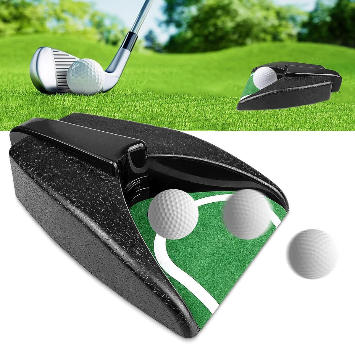 Golf Putting Returner without Battery, 1 Count Portable Golf Putting Returner, Golf Automatic Putting Cup, Training Accessories for Daily Use, Golf Accessory, Golf Equipment