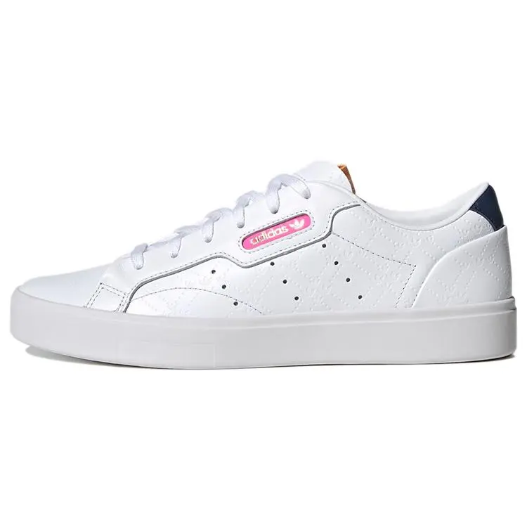 Adidas Wmns Sleek 'Debossed Trefoil Monogram' FY6669
