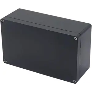 Project Box ABS Plastic Black Electrical Boxes IP65 Waterproof DIY Electronic Junction Box Power Enclosure 7.87 x4.72 x2.95 inch (200x120x75 mm)