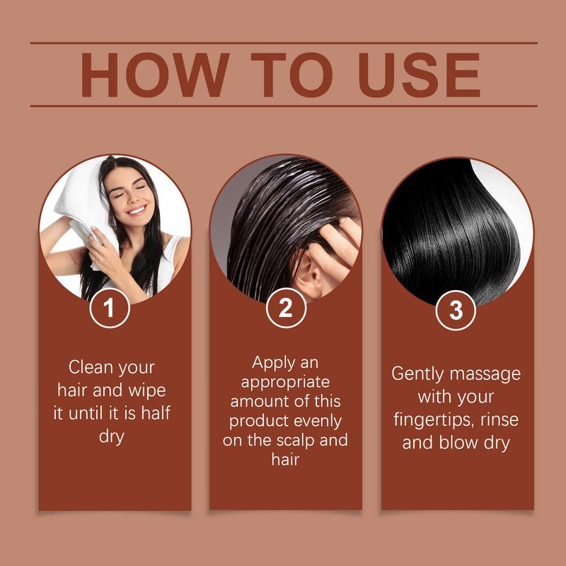 Hoegoa Hair Care Cream Gently Nourishes Hair Repair Supple Shine Hydrating Daily Massage Scalp Care Cream