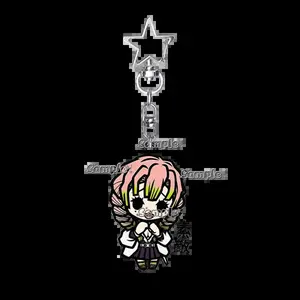 5cm Tanjiro Nezuko Agatsuma Zenitsu Tsuyuri Kanawo Giyuu Cartoon Anime Peripheral Acrylic Keychain Backpack Pendant Charm Gifts
