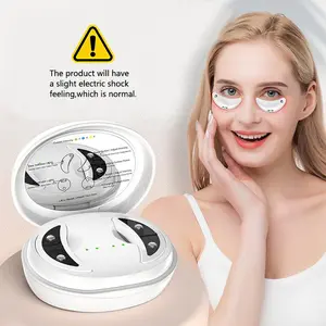 Electric Eye Massage Device with Micro-Current and Light, Reduce Dark Circles and Eye Bags, Type-C Charging Eye Beauty Artifact