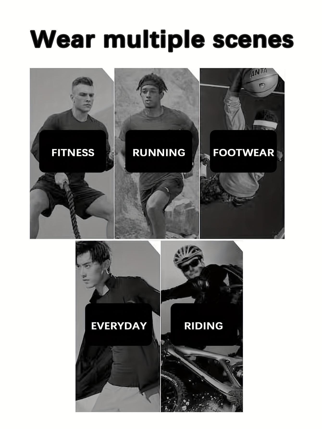 Men's Lightweight Cargo Joggers | Elastic Drawstring Waist, Zipper Security Pockets, Breathable Regular Fit | Casual Outdoor Pants for Hiking, Walking, Spring Fall