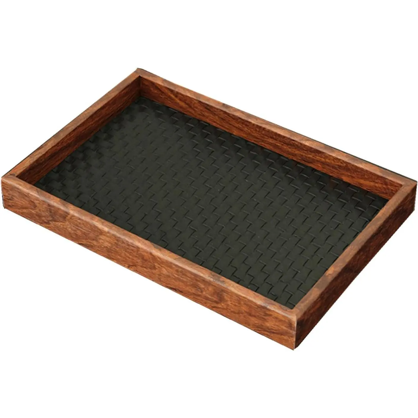Valet Tray Wooden Catch All Tray Nightstand Tray Valet Desk Tray | Valet Trays Desk Organizer Tray Nightstand Trays for Wallets, Keys, Watches, Jewelry, Daily Necessities, Edc Trays