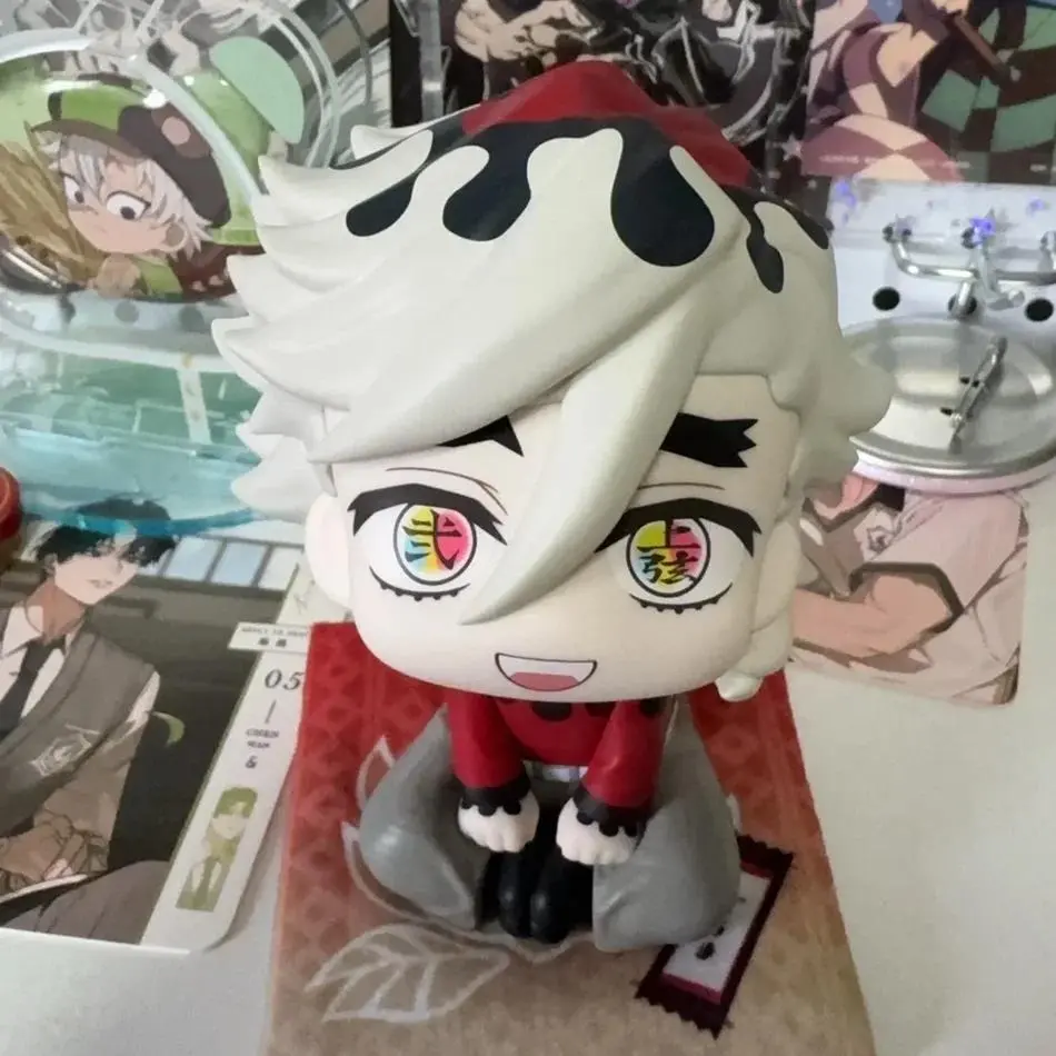 Anime Figure Demon Slayer Figures Doll Look Up Series Mini Figurine Warrior Action Figure Model Toy Gifts
