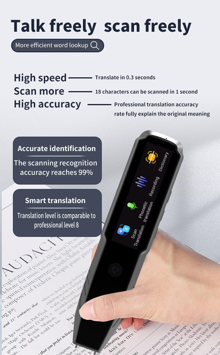 Smart Dictionary Pen Scanner Multi Language International Version Translation Pen