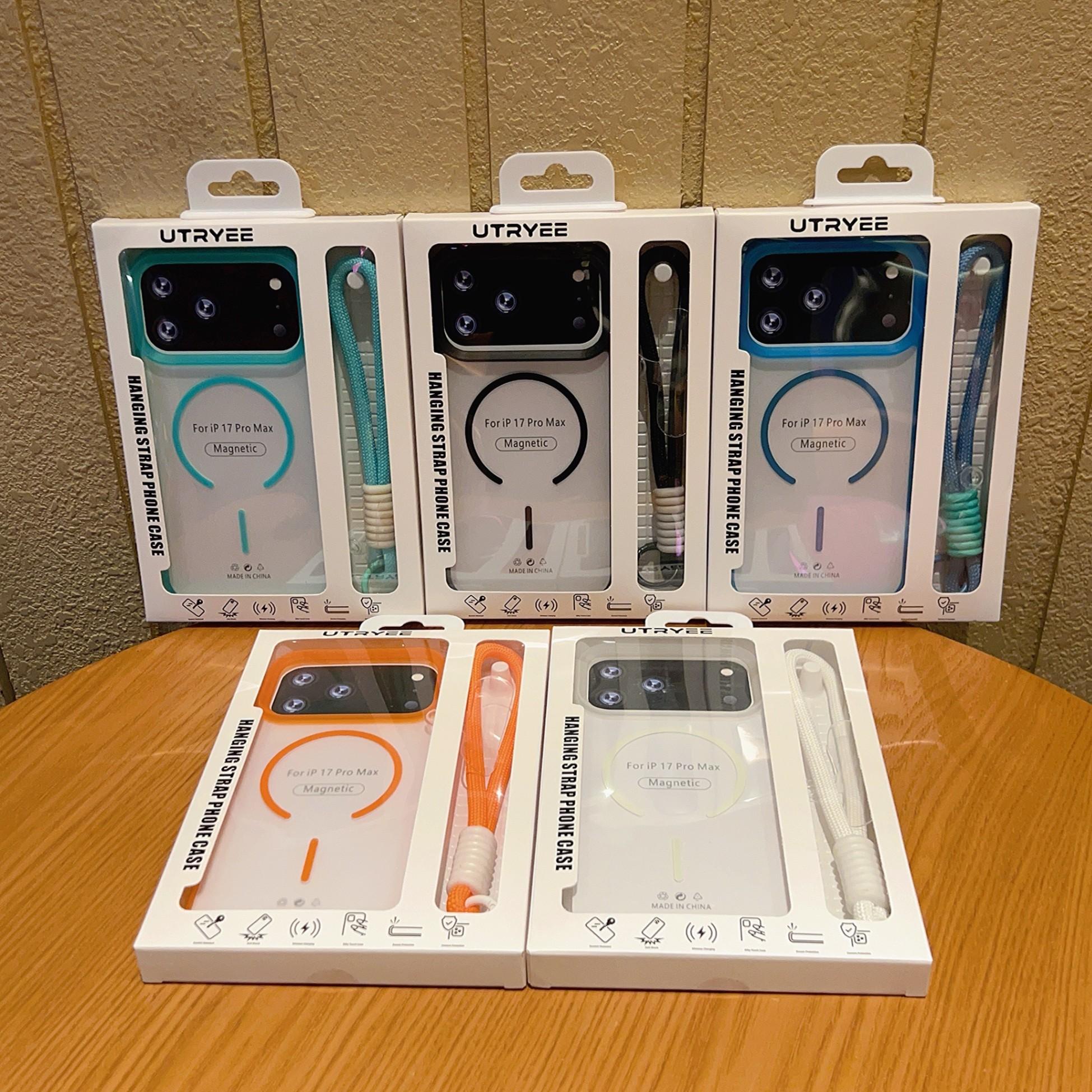 Translucent Frosted Phone Case for iPhone 17 Pro Max 16 15 14 13 12 11, Soft Edge Clear Acrylic Magnetic Case