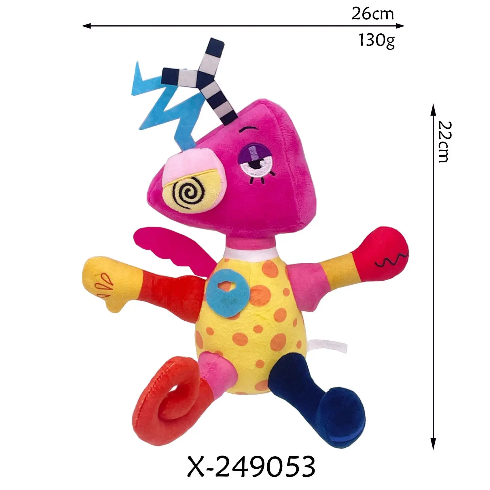 30style Hot The Amazing Digital Plush Toys Amazing Circus Clown Rabbit Plush Dolls Periphery Stuffed Toys Kids Adults Gift