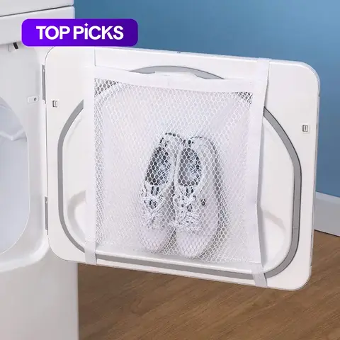 Laundry Mesh Shoe Bag, Sneaker Wash and Dry Net Bag for Dryer, Shoe Laundry Bags for Sneakers and Storage Bag for Washing Machine, Laundry Accessory