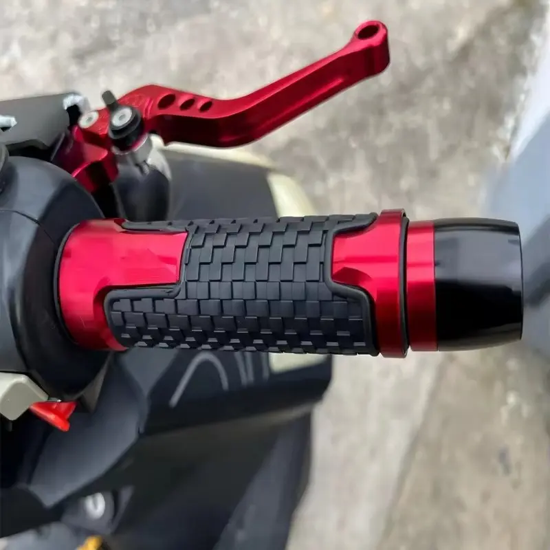 2pcs Universal Spherical Handle Stoppers, Motorcycle Handlebar End Stabilizer Accessories for Motorcycles with Additional Parts