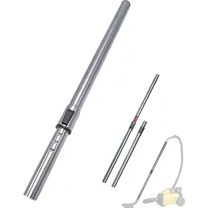 1.25 Inch (32mm) Stainless Steel Vacuum Extension Wand Compatible with Vacuums Using 1 1/4 Inch Accessories for Shop Vac