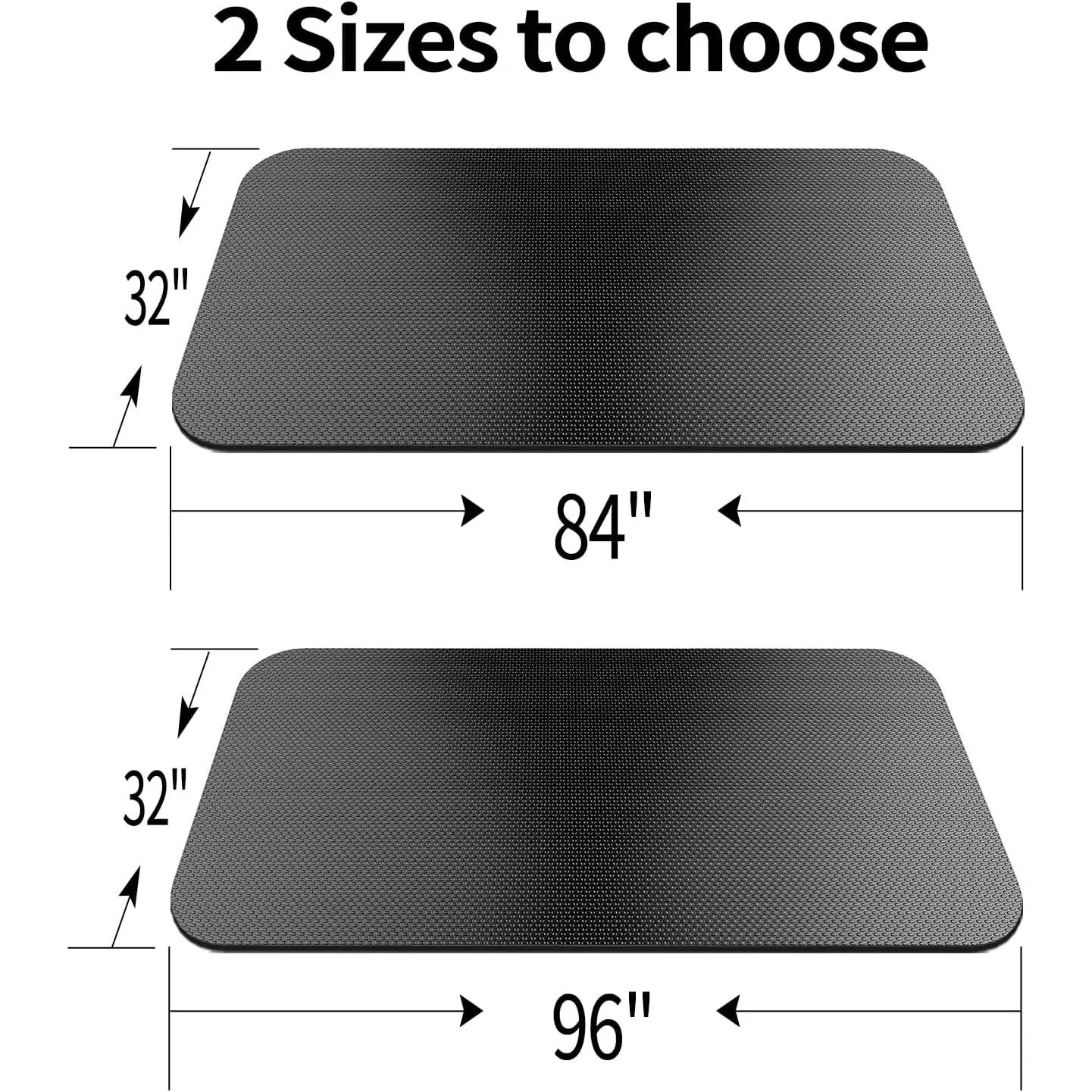 Exercise Mat,Exercise Equipment Mat,Treadmill Mat, Exercise Bike Mat, Workout Mats for Home Gym Mats Gym Flooring Rubber Workout Mat Fitness Mat Large Yoga Mat Cardio Mat for Weightlifting, Jump Rope, Non-slipping