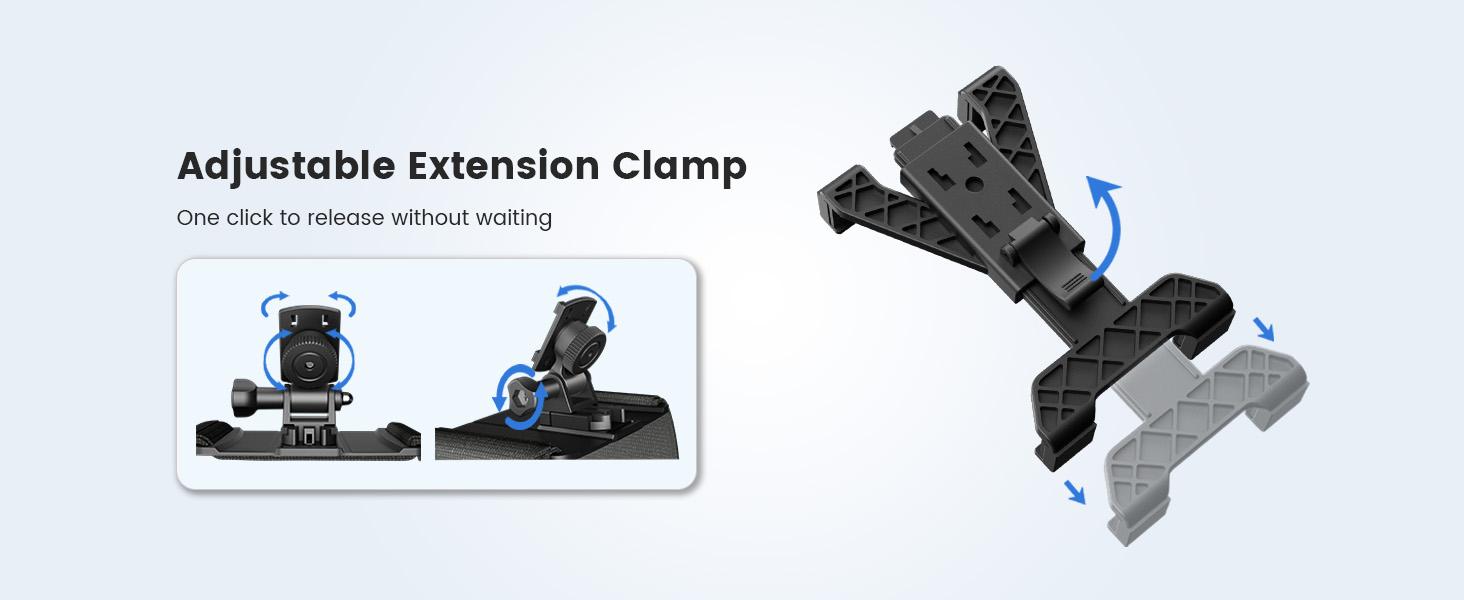 OHLPRO Pilot Kneeboard for iPad & 7"-11" Tablets, Upgraded 2 Pack Elastic Strap for Secure Fit on Thigh, Adjustable Viewing Angles, Premium Plastic Material, Ideal for Aviation & Watching