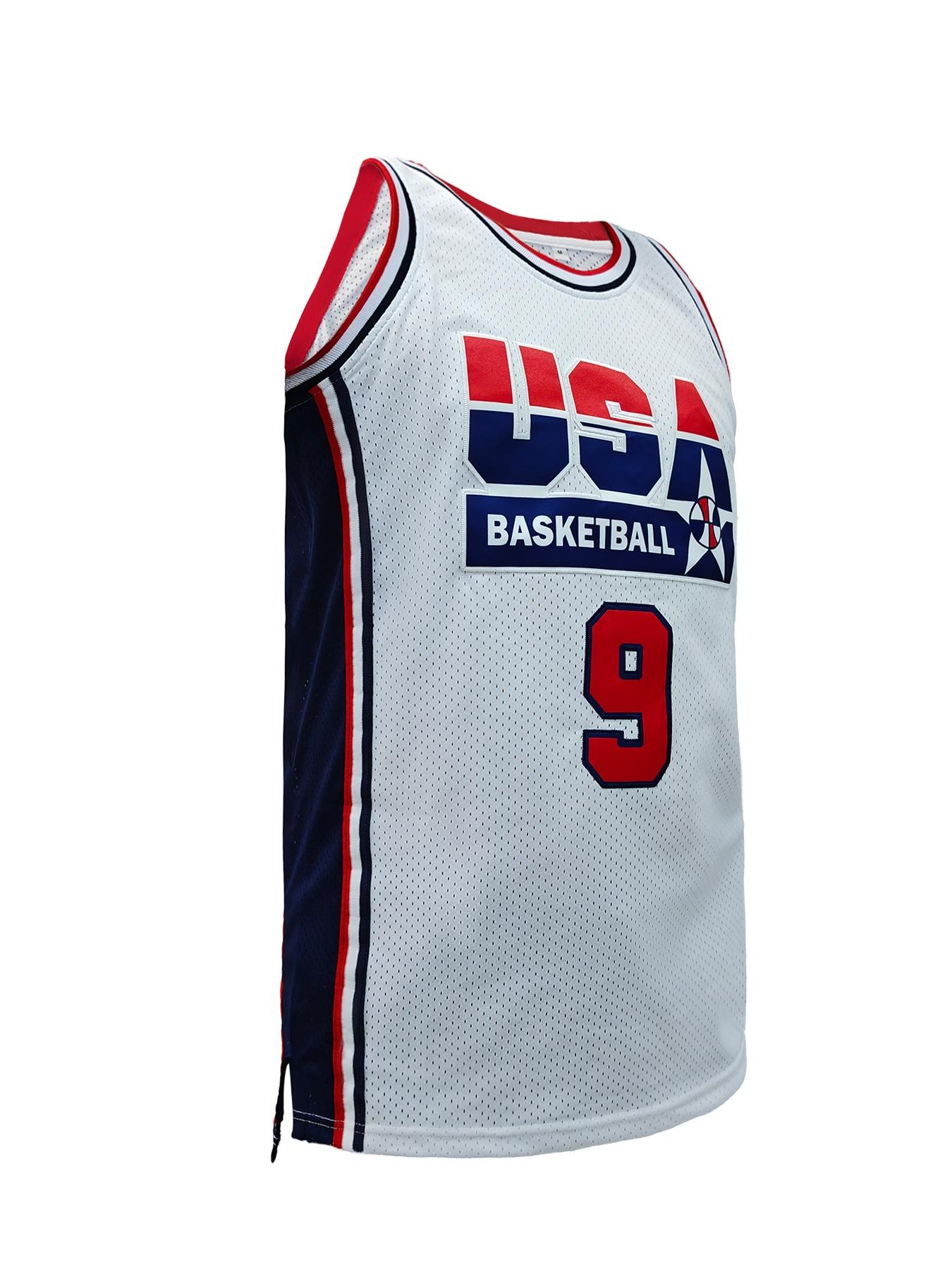 Men's Basketball Jersey, Breathable Round Neck Sportswear, Sleeveless Boys Training Uniform, Team T-shirt, Fashion Top, Apparel Jersey