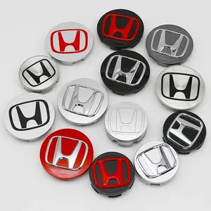 4Pcs ABS 58mm/69mm Car Wheel Center Hub Dustproof Covers Fit For Honda Accord CRV XRV Civic Odyssey Auto Modification Accessories, premium durable ABS material, waterproof dustproof anti-rim corrosion, perfect replacement for old broken hub caps, easy to