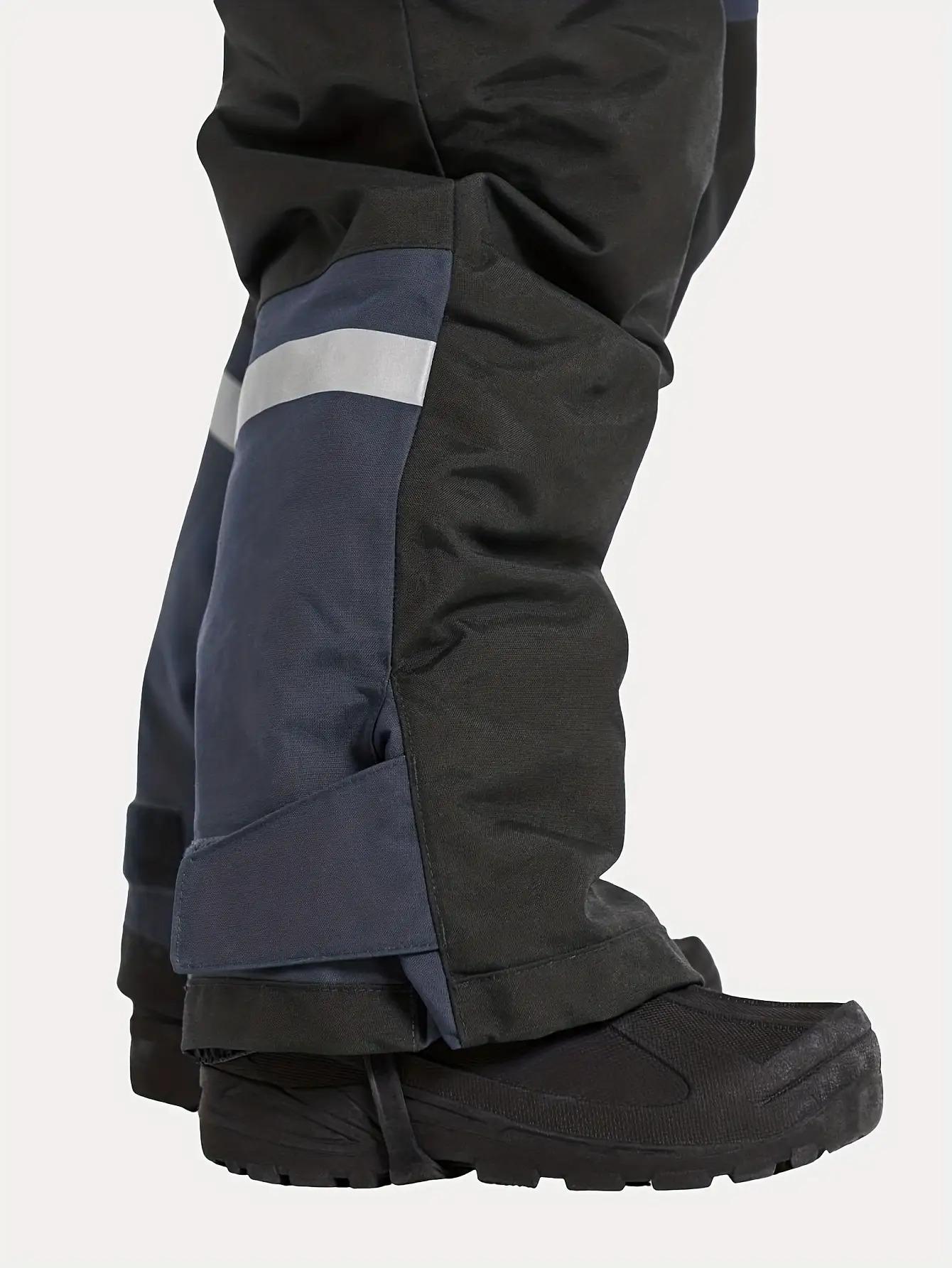 (New)[Windproof Snowsuit] Kids' Winter Ski Jumpsuit, Windproof Loose-Fit Snowsuit with Zipper Design 3-14 Years Old Boys and Girls Outdoor Warmth waterproof warm