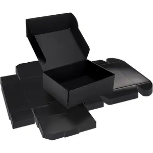 Black Shipping Boxes (11.6x8.9x3.9 in, 20 Pcs) - Corrugated Cardboard Mailer Boxes for Small Businesses Pet Supplies Shipping Packaging