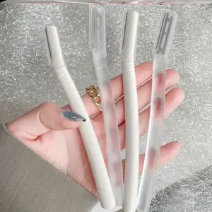 4Pcs Facial Razors, Nail Trimming Tools, Eyebrow Razors, Facial Hair/peach Hair Removal, Male and Female Facial Razors, Beginner Eyebrow Trimming Tools, Beauty Tools, Eyebrow Hair Trimmer