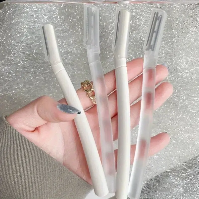 4Pcs Facial Razors, Nail Trimming Tools, Eyebrow Razors, Facial Hair/peach Hair Removal, Male and Female Facial Razors, Beginner Eyebrow Trimming Tools, Beauty Tools, Eyebrow Hair Trimmer, Home Beauty Tool