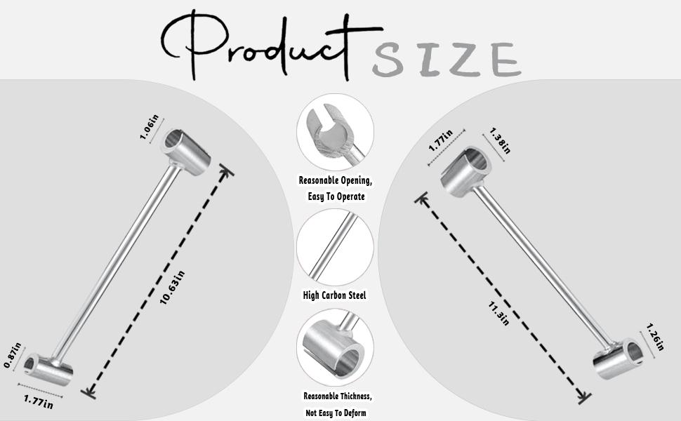 2025 Hinge Adjustment Tool,Easy and Efficient Hinge Hole Adjustment Wrench14-25 mm Door Hinge Adjustment ToolDoor Hinge Repair Tool for Various Door Hinge Gaps (1pcs0.75-0.99IN)