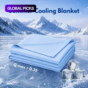 Breathable Cooling Summer Blanket, Lightweight Soft Single-Layer Bed Blanket, Ideal for Hot Sleepers and Travel #GLOBAL PICKS