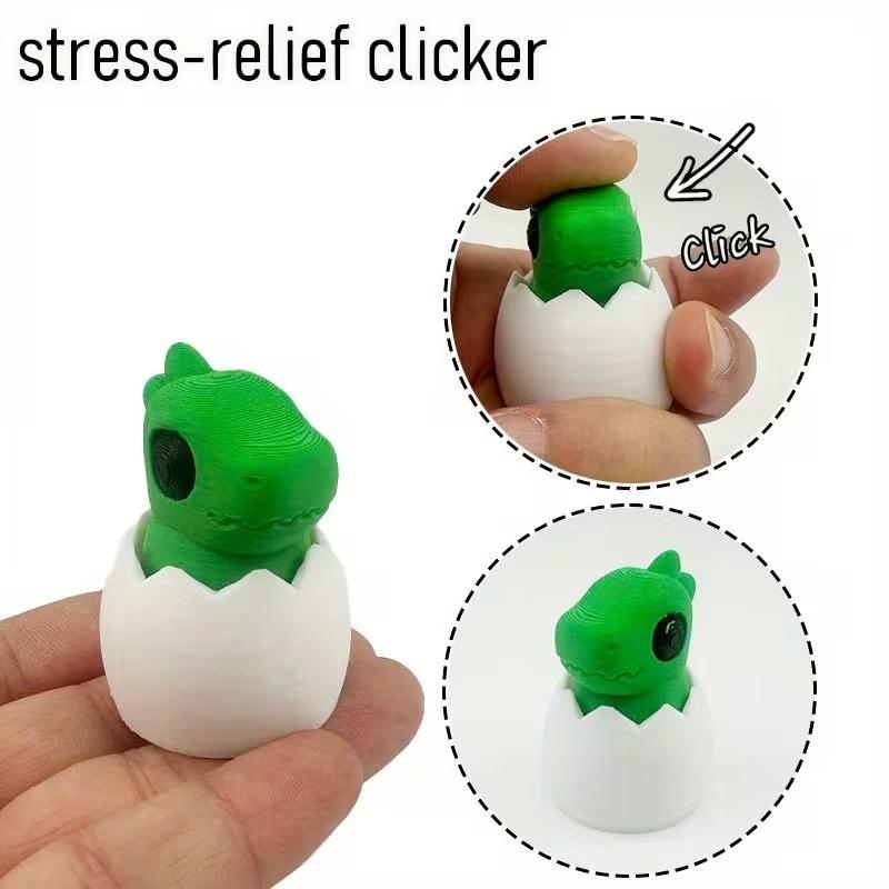 3D Printed N & Y Button Clicker Desk Decor Cute Stress Relief Ornament Holiday Gift