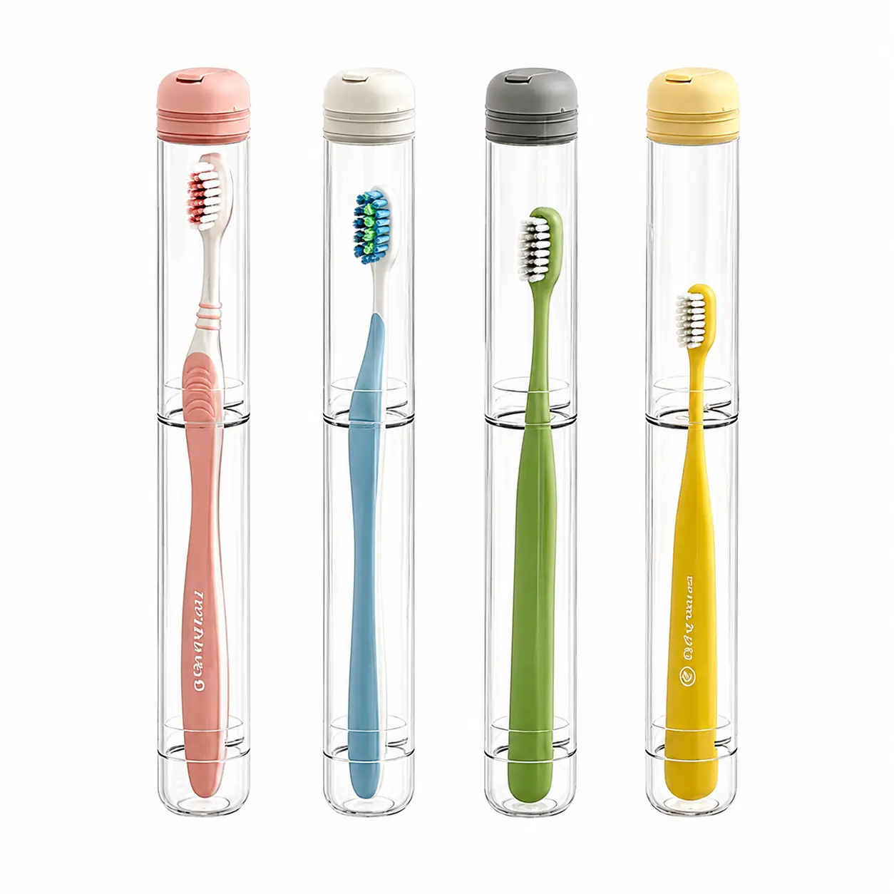 Transparent, Dustproof & Waterproof Travel Toothbrush Storage Box – Compact, Lightweight, Leak-Resistant Protective Cover for Home, Gym, Hotel or Vacation Use – Fits Standard & Electric Brushes