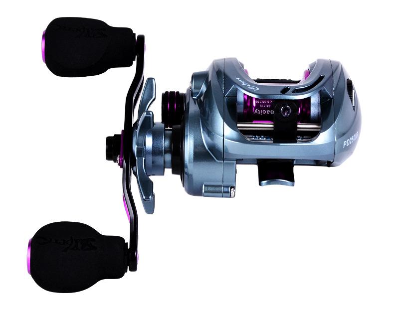 Ultralight Carbon BFS Baitcasting Reel, Magnetic Brake Anti-Backlash Long Cast Versatile Fishing Reel for Bass Trout