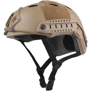Airsoft Tactical Military Paintball Bump Army Helmet for Kids Men & Women Swat Sniper Combat Pilot Climbing Forestry Caving PJ Type Fast Helmet