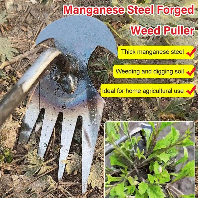 Pulling Weeds and Weeding Artifact,Rooting Hoeing,Loosening Soil, Gardening Tools,Multi-Functional Weeding Shovel,Vegetable Planting, New Durable Garden Weed Upgraded Weed Puller Tool.