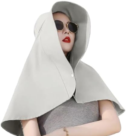 [Mother's Day Gifts]Summer Outdoor UV Protection Sun Hat for Women, Neck Flap Beach Cap, Lightweight & Breathable Wide Brim Design