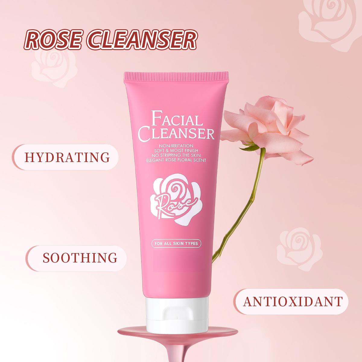 Oil-control facial cleanser cleans pores, removes oil, exfoliates, is gentle and non-irritating, and provides moisturizing hydration