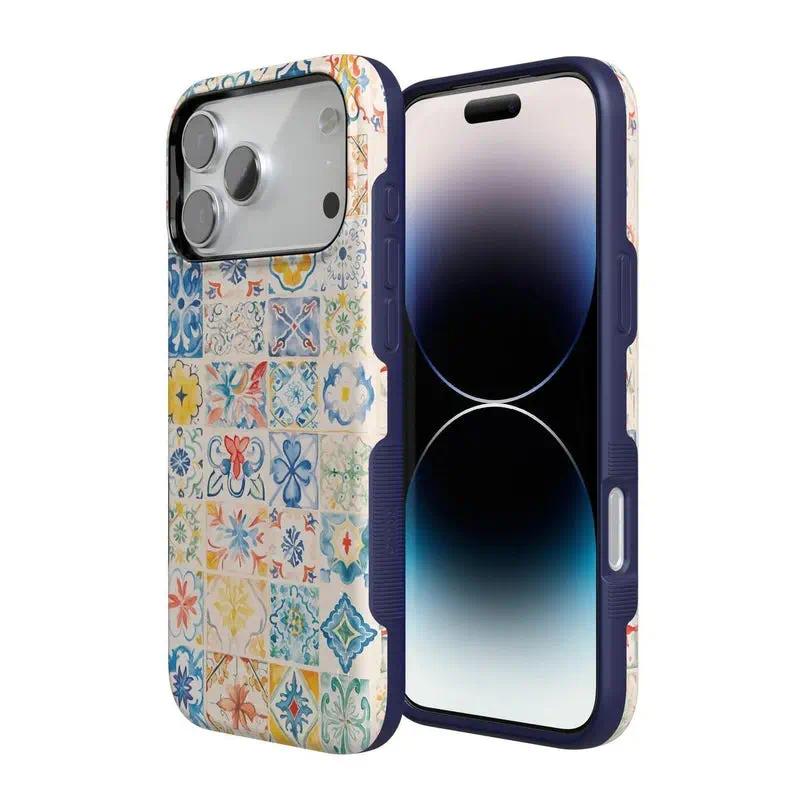 Tuscan Tiles Tough Phone Case