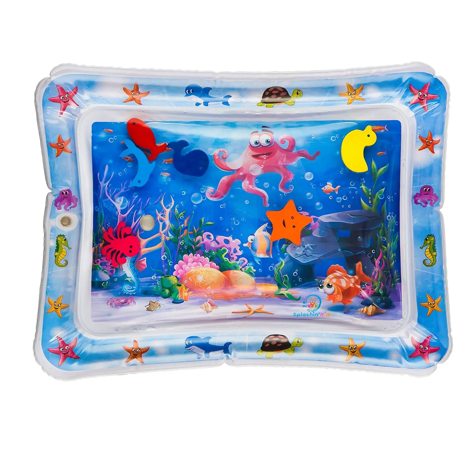 Inflatable Tummy Time Water Mat for Infants & Toddlers - Premium Play Activity Center for Baby's Stimulation and Growthfidget toys