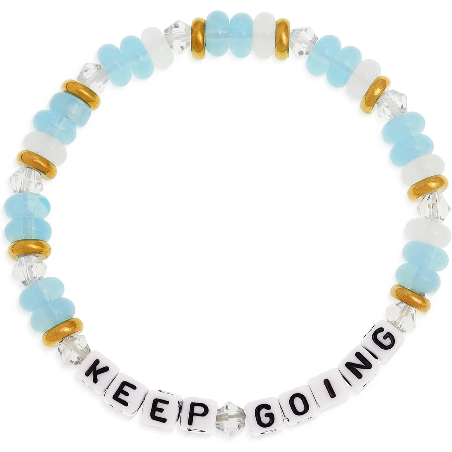 Initial Mom Colorful Beaded Stretch Bracelets for Women,  Stackable  Stone Beads Bracelet Fashion  .