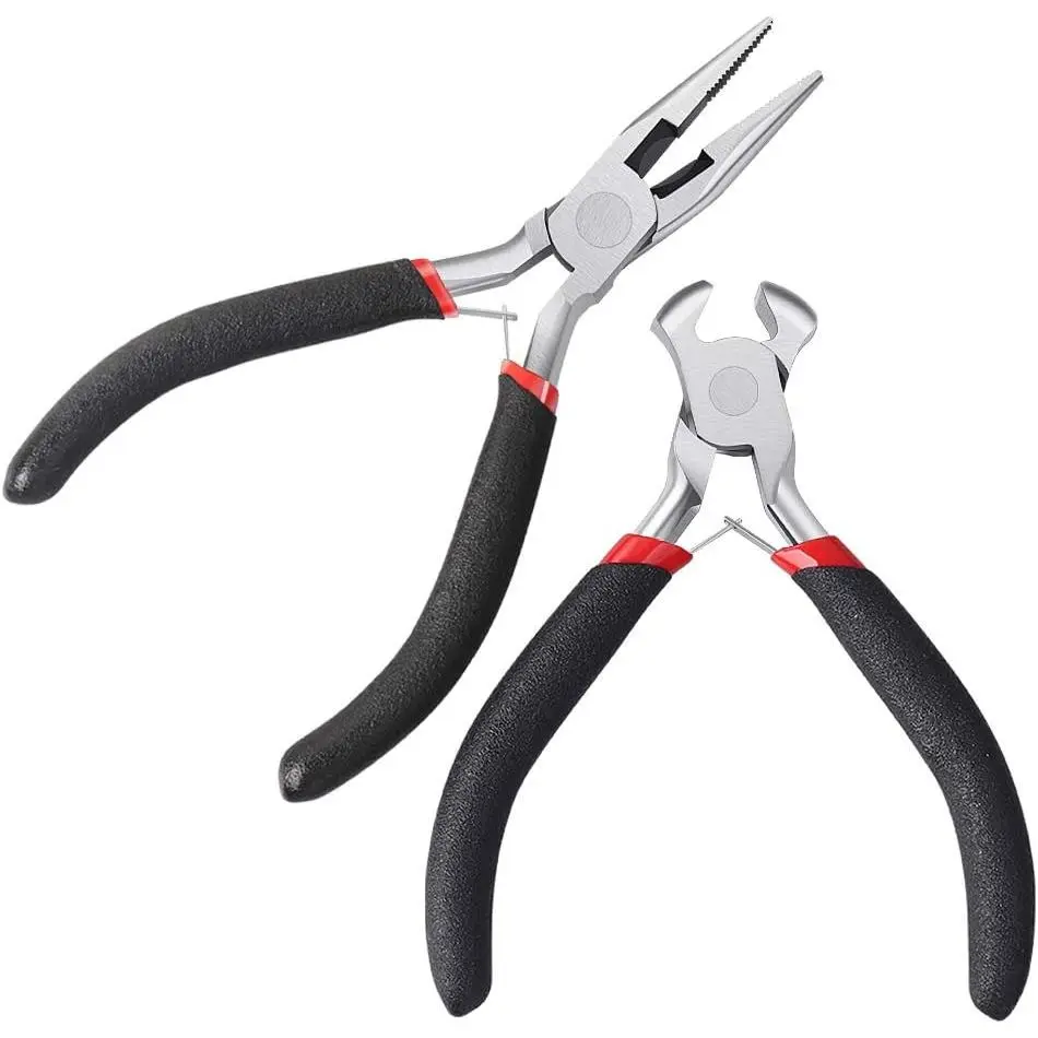 2-Pack Zipper Repair Kit - Install Pliers and Tool for Zipper , Hand Fix Tool