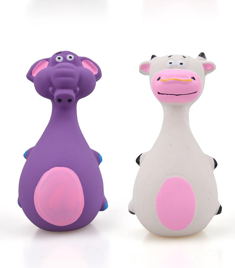 Direct sales from the manufacturer: latex toys, latex sound-making toy for dogs, big-bellied elephant, cartoon pet toy