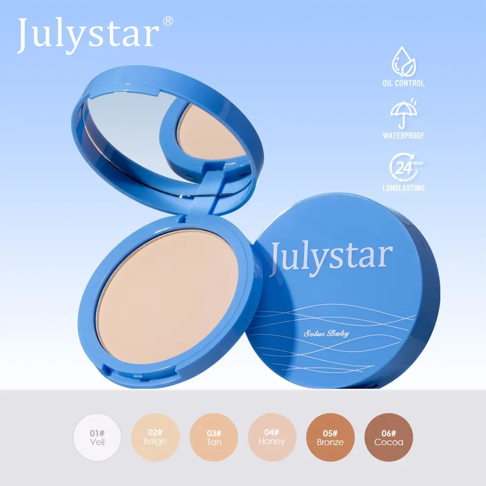 Julystar Oil Control Flawless Makeup Setting Powder, Translucent Loose Powder, Matte Finish, Waterproof, Long-Lasting Hold